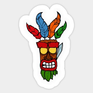 magic mask Sticker